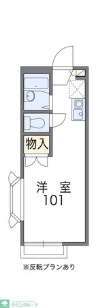 レオパレスBelle demeureの物件間取画像